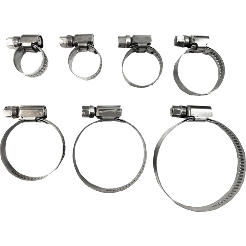 T03-6251-10 PARTS-UNLIMITED HOSE CLAMP EMBOSSED 8-12 HOSE CLAMP EMBOSSED 8-12 HARDWARE KITS - ASSORTMENTS 