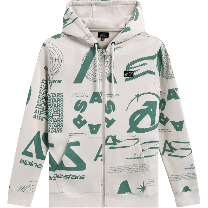 124453140204M ALPINESTARS-CASUALS HOODIE DETERMINANT M HOODIE DETERMINANT M SWEATS-MENS 