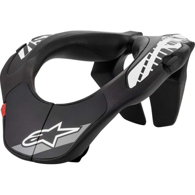 6540118-12-OS ALPINESTARS NECK SUPPORT YOUTH BW O/S NECK SUPPORT YOUTH BW O/S NECK PROTECTION 