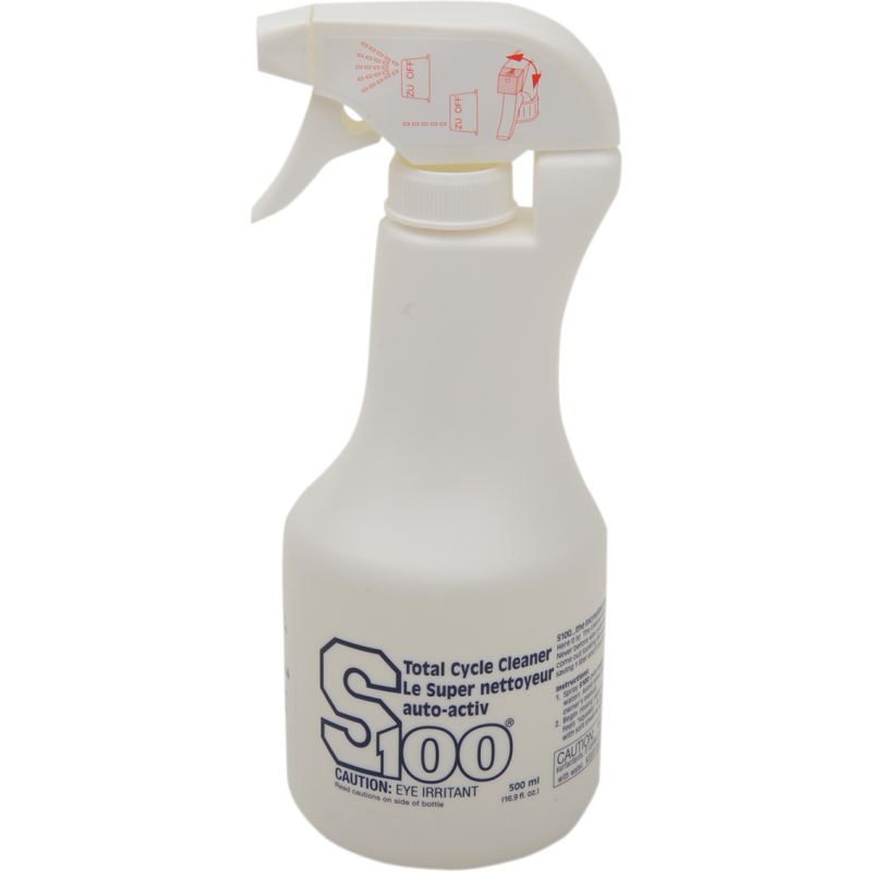12500S-EA S100 S100 CLEANER STARTER- 1/2 LITER S100 CLEANER STARTER- 1/2 LITER CLEANERS-DEGREASERS 