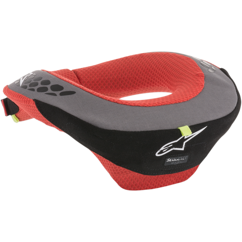 6741018-13-SM ALPINESTARS NECK ROLL SEQ BK/RED S/M NECK ROLL SEQ BK/RED S/M NECK PROTECTION 