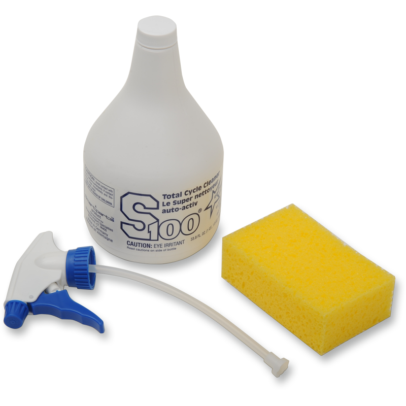 12001B-EA S100 S100 DELUXE CLEANER KIT- 1 LITER S100 DELUXE CLEANER KIT- 1 LITER CLEANERS-DEGREASERS 