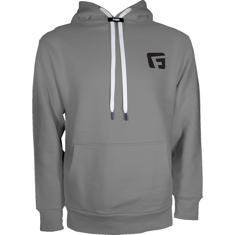 HE12400056 G-FORM Hooded Pullover Sweatshirt GY XL Hooded Pullover Sweatshirt GY XL SWEATS-MENS 
