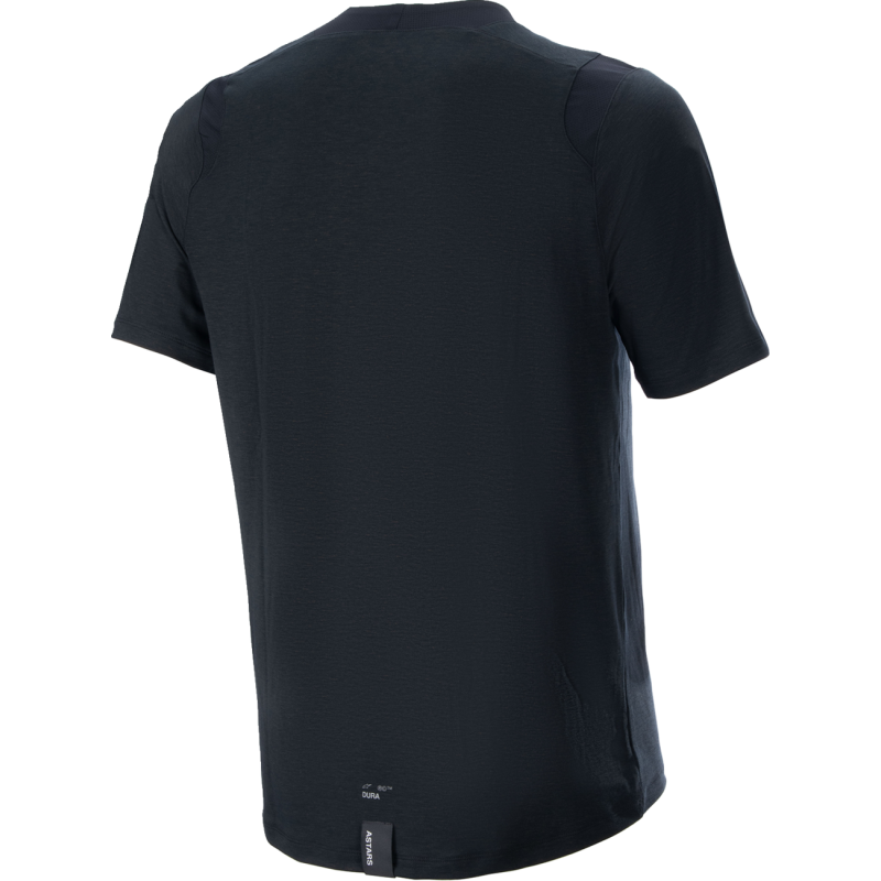 1764224-10-XL ALPINESTARS A-DURA DRI WOOL SS JERSEY - XL - BLACK A-DURA DRI WOOL SS JERSEY - XL - BLACK BICYCLE JERSEY-MEN 