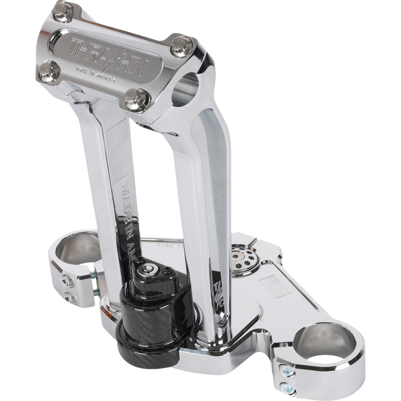 TSC-2921-3 THRASHIN-SUPPLY-CO. Top Tree - Chrome Top Tree - Chrome FORK TRIPLE TREES & KITS 