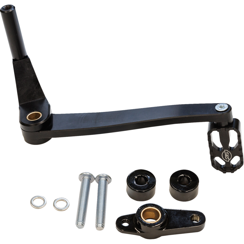 560-0370 SS-CYCLE BRAKE PEDAL MID-MOUNT BLACK M8 SOFTAIL BRAKE PEDAL MID-MOUNT BLACK M8 SOFTAIL BRAKE PEDALS & PARTS 
