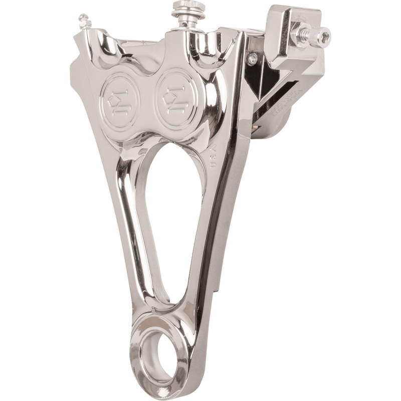 1256-0084-CH PERFORMANCE-MACHINE Rear Caliper - Chrome Rear Caliper - Chrome BRAKE CALIPER-CALIPER KITS 