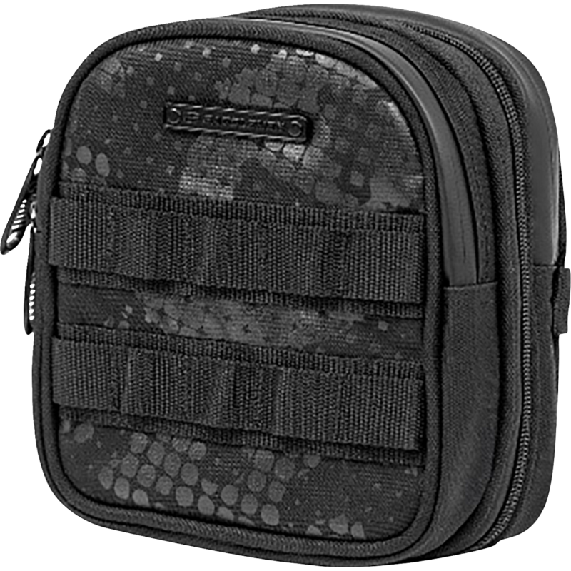 EX000978 SADDLEMEN Fundamentals Sissy Bar Bag - BLK Fundamentals Sissy Bar Bag - BLK ROAD: SISSYBAR/BACKREST/RACK/ROLL BAGS 