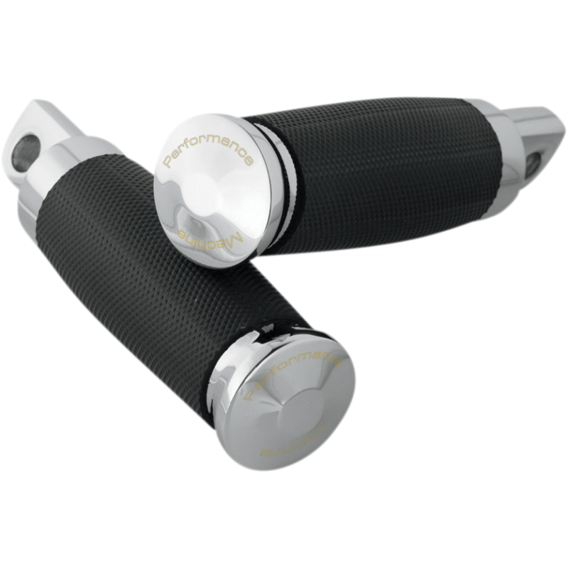 0035-0083-CH PERFORMANCE-MACHINE CHR CONTOUR FOOTPEGS (PR) CHR CONTOUR FOOTPEGS (PR) FOOTPEGS & PARTS 