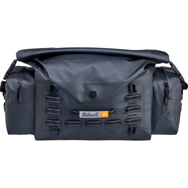 3024-01 BILTWELL BAG DRY EXFIL-105 BLACK BAG DRY EXFIL-105 BLACK ROAD: SISSYBAR/BACKREST/RACK/ROLL BAGS 