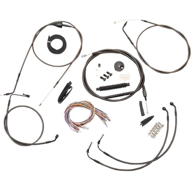 LA-8005KT2A-16M LA-CHOPPERS CABLE KT CM15-17"96-06FL CABLE KT CM15-17"96-06FL BRAKE & CLUTCH CUSTOM CONTROL SETS 