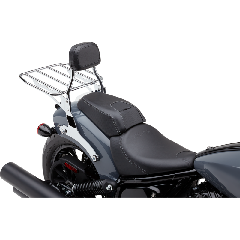 602-3510 COBRA LUGGAGE RACK WIDE CHROME LUGGAGE RACK WIDE CHROME LUGGAGE RACKS - MOTORCYCLE 