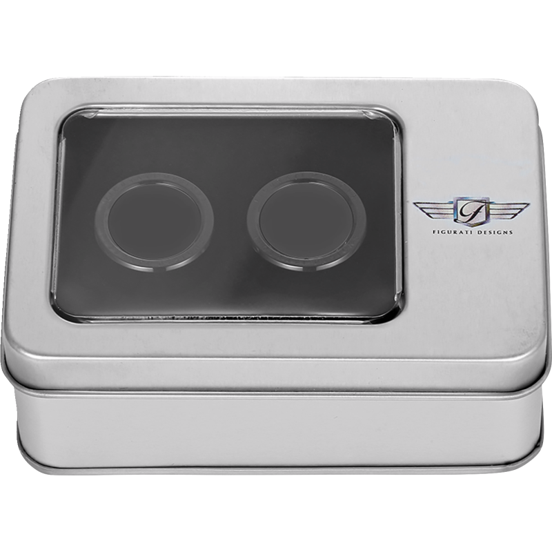 FD65-DC-25.2/32-BLK FIGURATI-DESIGNS ND MAG DOCKING COVERS PLAIN BLACK 25.2X32mm ND MAG DOCKING COVERS PLAIN BLACK 25.2X32mm LUGGAGE PARTS & ACCESSORIES 