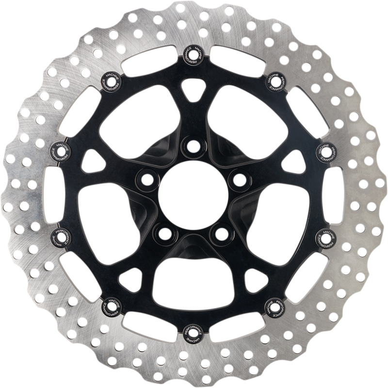0133-3059S-B PERFORMANCE-MACHINE ROTOR 13" DOMINATOR FT BK ROTOR 13" DOMINATOR FT BK BRAKE ROTORS - STREET 