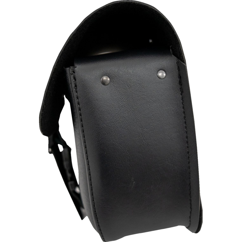 59919-00 WILLIE-MAX-LUGGAGE Blackjack Swingarm Bag - Black - Triangulated - Left Blackjack Swingarm Bag - Black - Triangulated - Left SADDLEBAGS & PARTS 
