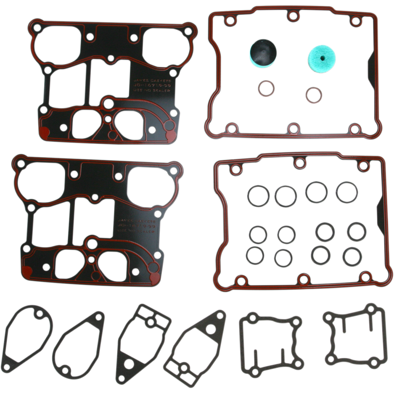 JGI-17033-99 JAMES-GASKET 99-12 T/C ROCKER CVR GASKET KIT 99-12 T/C ROCKER CVR GASKET KIT GASKETS & KITS 