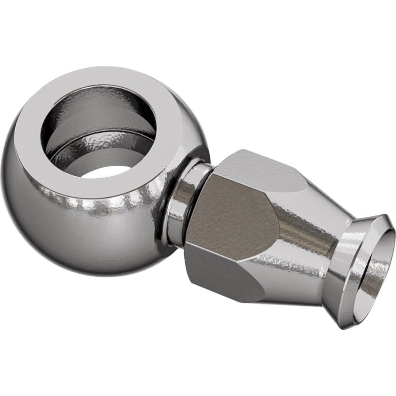 P5091-03C GOODRIDGE Banjo - Straight - Short - 3/8" or M10 Long Bolt Banjo - Straight - Short - 3/8" or M10 Long Bolt BRAKE LINE HARDWARE 