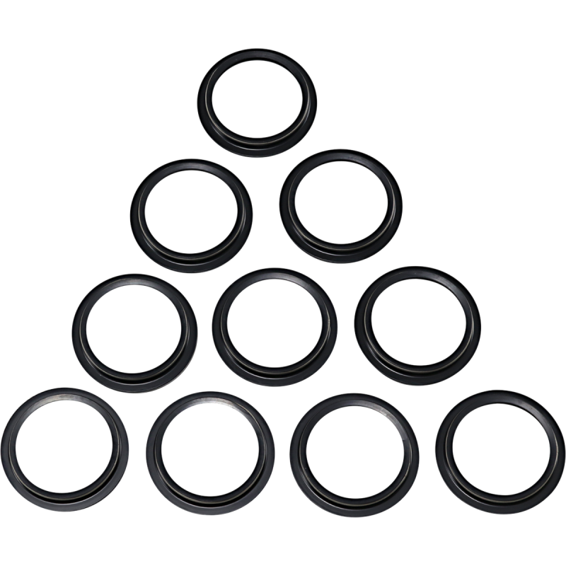 57-104-10 DRAG-SPECIALTIES SEAL DUST WIPER 49MM 10PK SEAL DUST WIPER 49MM 10PK FORK SEALS-ORINGS-GASKETS 