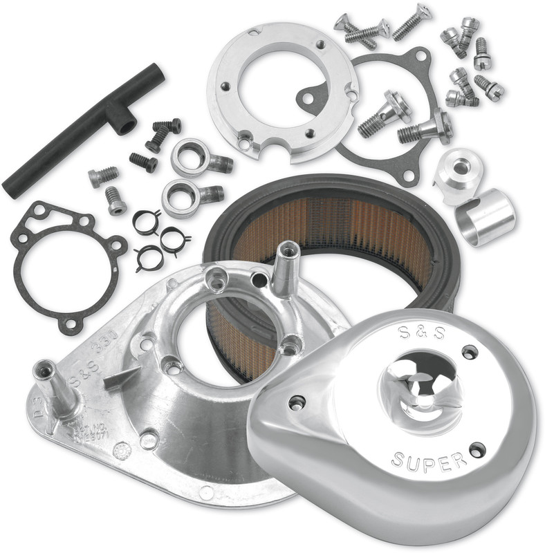 106-2091 SS-CYCLE 08-16 FLHT/FLHR TEARDROP A/C ASSEMBLY 08-16 FLHT/FLHR TEARDROP A/C ASSEMBLY AIR CLEANERS & PARTS 