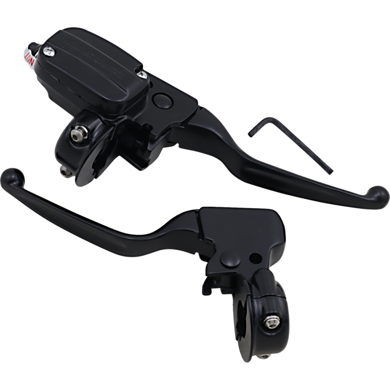 H07-0786MB-A DRAG-SPECIALTIES CONTROLS HB MBLK 96-07FLT CONTROLS HB MBLK 96-07FLT BRAKE & CLUTCH CUSTOM CONTROL SETS 