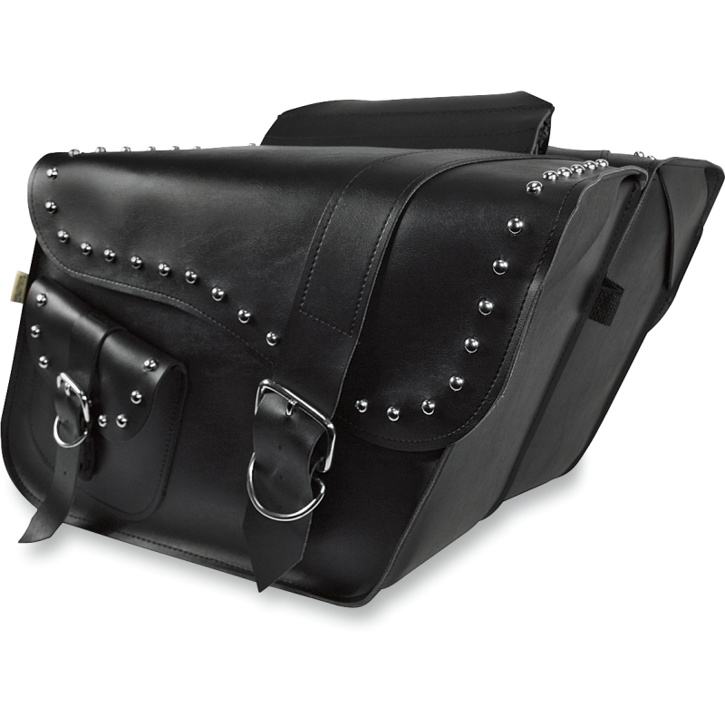 58750-01 WILLIE-MAX-LUGGAGE SADDLEBAG RANGER STDDED LARGE SLANT SADDLEBAG RANGER STDDED LARGE SLANT SADDLEBAGS & PARTS 
