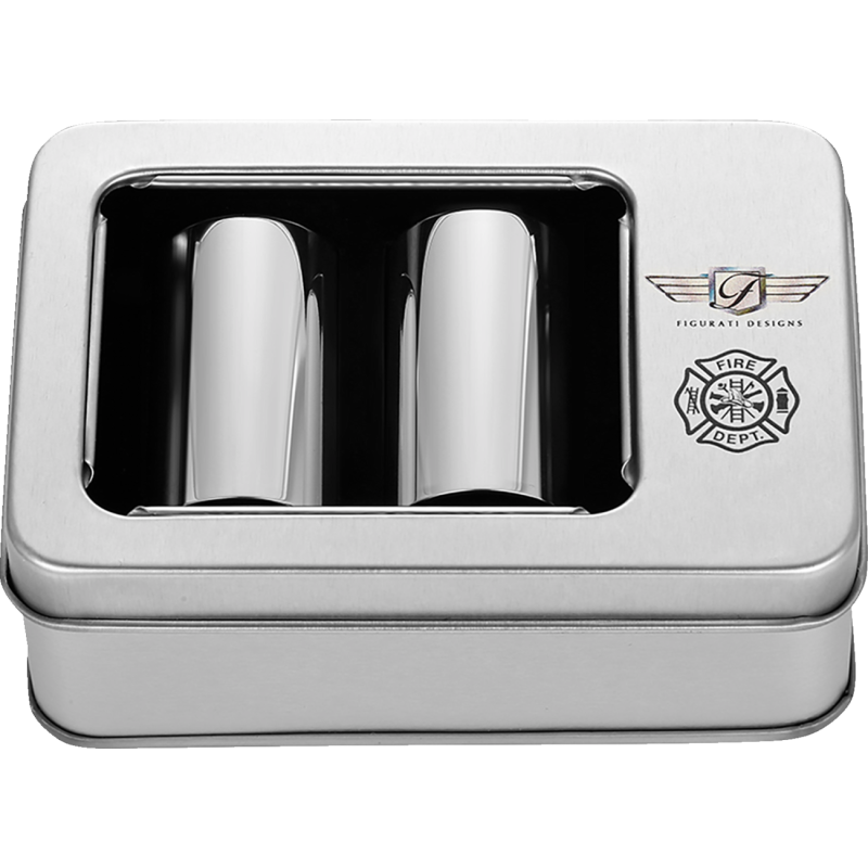 FD74-DC-25.2/46.5-SS FIGURATI-DESIGNS ND MAG DOCKING COVERS SILVER WITH MALTESE CROSS 25.2X46.5mm ND MAG DOCKING COVERS SILVER WITH MALTESE CROSS 25.2X46.5mm LUGGAGE PARTS & ACCESSORIES 