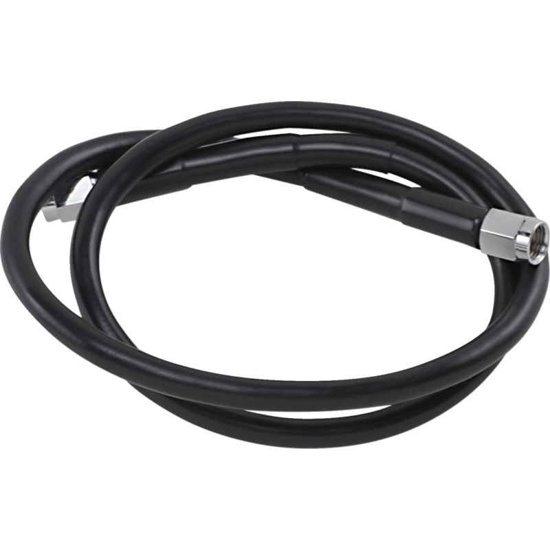 830-BLK DRAG-SPECIALTIES BLACK S/S BRAKE LINE 30" BLACK S/S BRAKE LINE 30" BRAKE LINES-HOSES-STAINLESS STEEL 