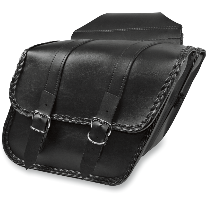 58707-20 WILLIE-MAX-LUGGAGE SADDLEBAG COMPACT BRAIDED SADDLEBAG COMPACT BRAIDED SADDLEBAGS & PARTS 
