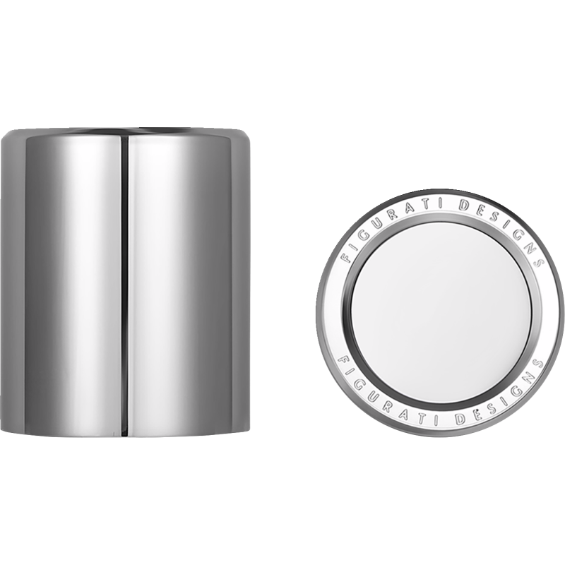 FD60-DC-25.2/32-SS FIGURATI-DESIGNS ND MAG DOCKING COVERS PLAIN SILVER 25.2X32mm ND MAG DOCKING COVERS PLAIN SILVER 25.2X32mm LUGGAGE PARTS & ACCESSORIES 