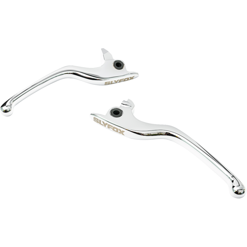 1014-XCXA-CH SLYFOX LEVERS BRAKE/CLUTCH 2017-2020 TOURING CHROME LEVERS BRAKE/CLUTCH 2017-2020 TOURING CHROME BRAKE & CLUTCH CUSTOM CONTROL SETS 