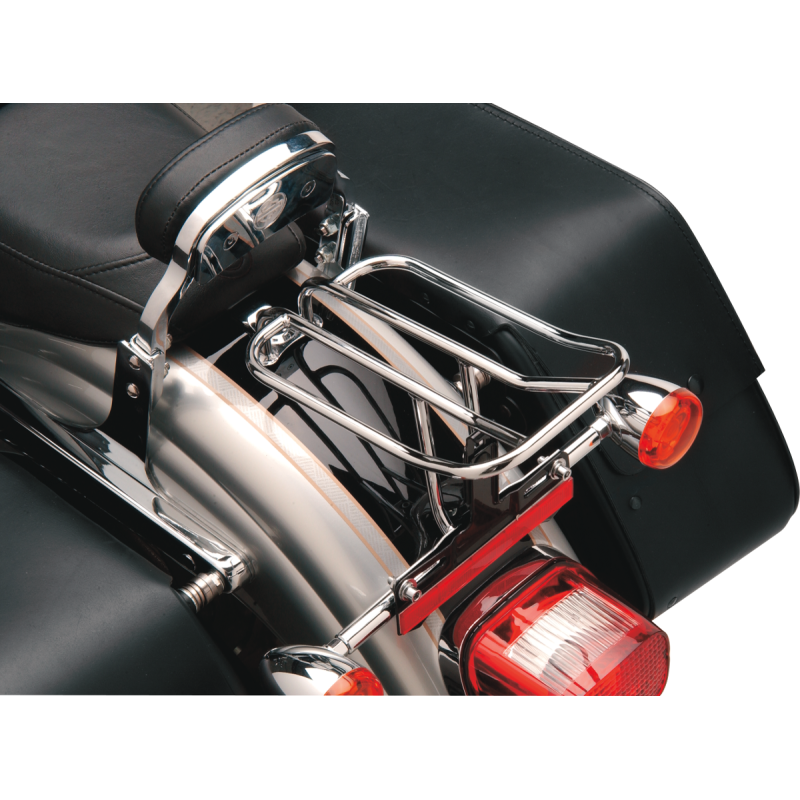 DS-720116 DRAG-SPECIALTIES 91-05 DYNA (EXC FXDWG) FEN LUGG RACK 91-05 DYNA (EXC FXDWG) FEN LUGG RACK LUGGAGE RACKS - MOTORCYCLE 