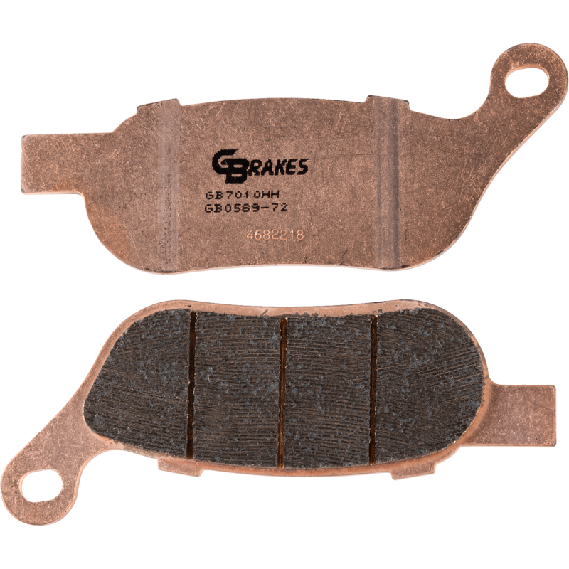 GB0589-72 GBRAKES BRAKE PAD GB0589-72 HH SINTERED BRAKE PAD GB0589-72 HH SINTERED BRAKE PADS - CERAMIC 