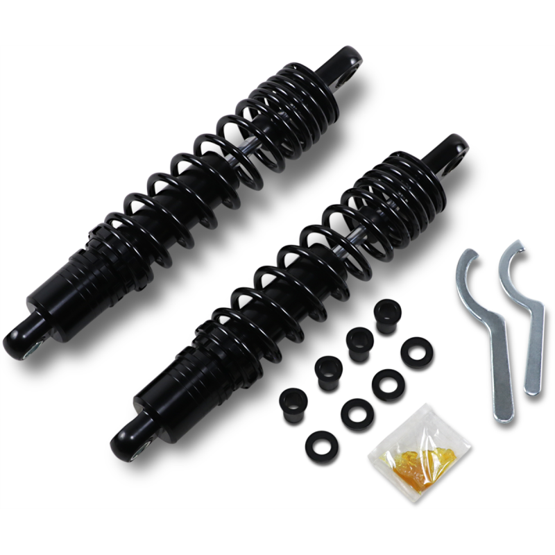 C16-0168AB DRAG-SHOCKS SHOCKS 13"ADJ BLK XL SHOCKS 13"ADJ BLK XL SHOCKS W/SPRINGS 