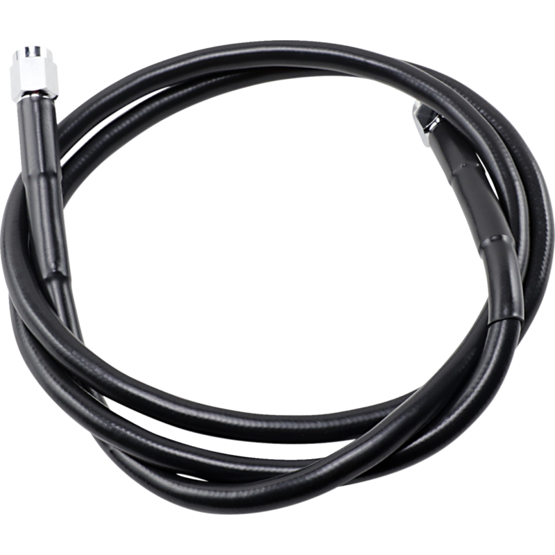 844-BLK DRAG-SPECIALTIES BLACK S/S BRAKE LINE 44" BLACK S/S BRAKE LINE 44" BRAKE LINES-HOSES-STAINLESS STEEL 