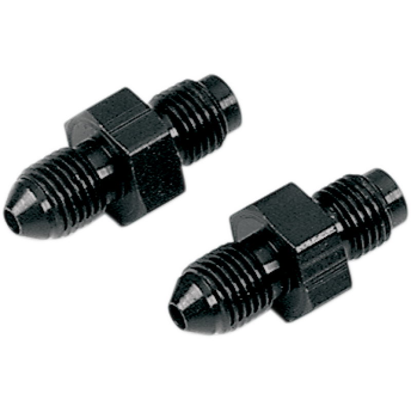 P10324-03ZBK GOODRIDGE 3 TO 3/8-24 IF MALE FITTING BLACK 3 TO 3/8-24 IF MALE FITTING BLACK BRAKE LINE HARDWARE 
