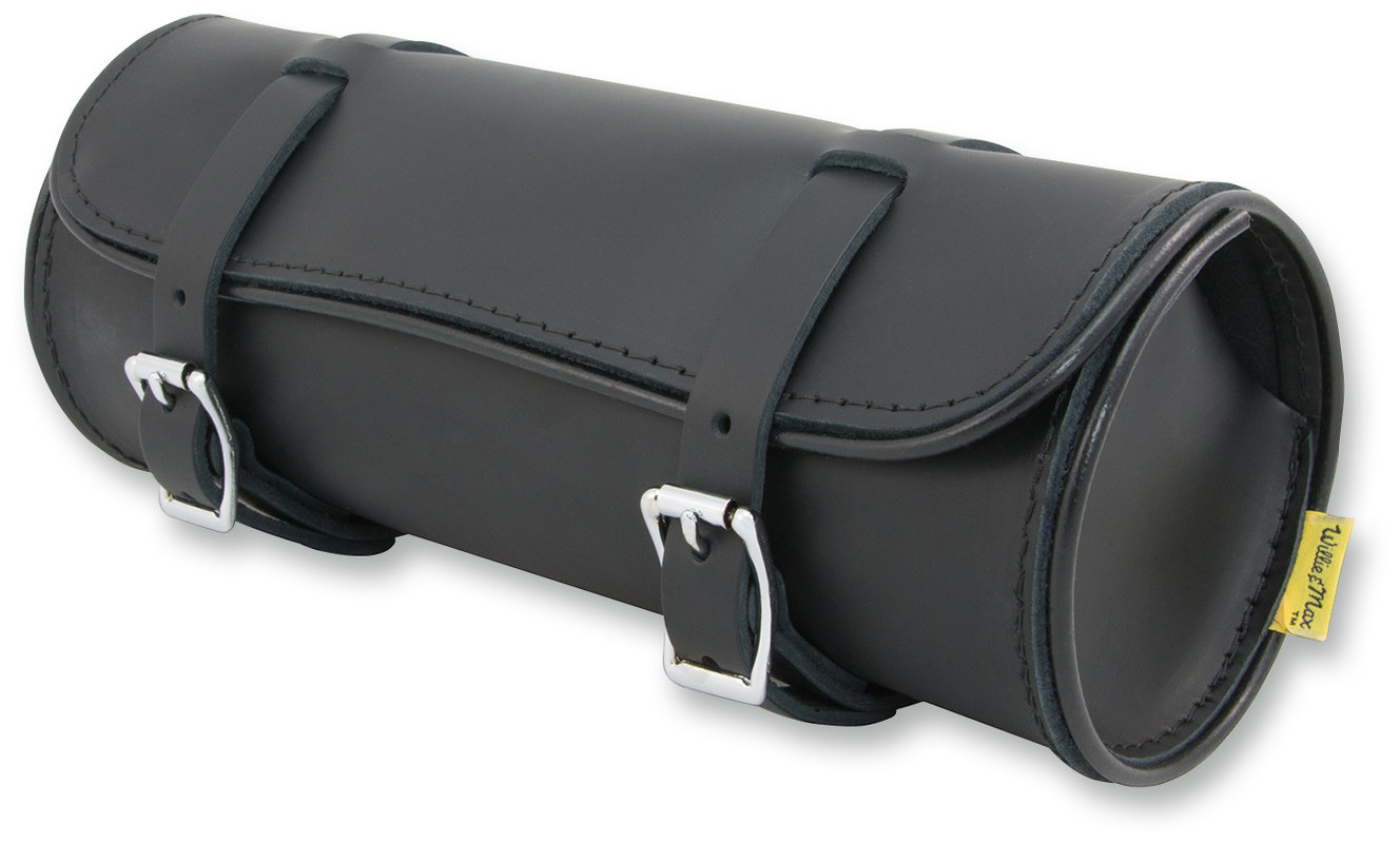 8067 WILLIE-MAX-LUGGAGE ROUND LEATHER TOOL BAG ROUND LEATHER TOOL BAG TOOL/FORK BAGS 