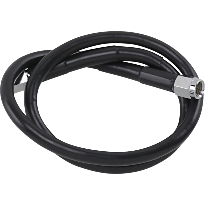 826-BLK DRAG-SPECIALTIES BLACK S/S BRAKE LINE 26" BLACK S/S BRAKE LINE 26" BRAKE LINES-HOSES-STAINLESS STEEL 