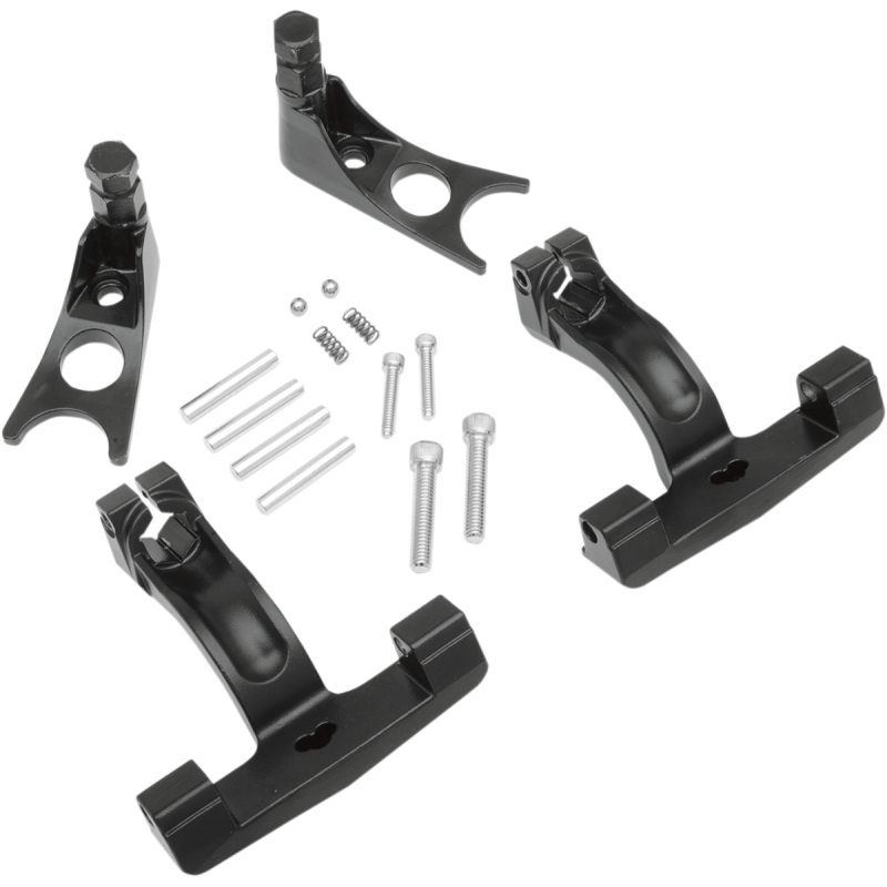 1621-0513 DRAG-SPECIALTIES MOUNT PASS BRD BLK 00-17 FLST MOUNT PASS BRD BLK 00-17 FLST FLOORBOARDS & PARTS 