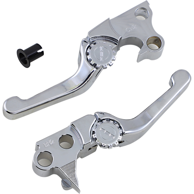 12-01651-20 POWERSTANDS-RACING LEVER SET HD ANT SHRT CHR LEVER SET HD ANT SHRT CHR BRAKE & CLUTCH CUSTOM CONTROL SETS 