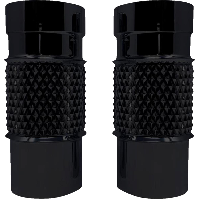 C3014-B COVINGTONS Fork Leg Bells - Diamondback - Black Fork Leg Bells - Diamondback - Black FORK TINS-SLIDER PRODUCTS 