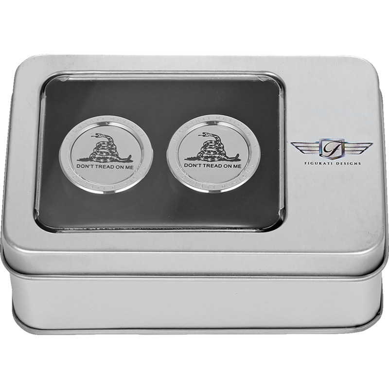 FD40-DC-27.2/32-SS FIGURATI-DESIGNS ND MAG DOCKING COVERS SILVER WITH DTOM-27.2X32mm ND MAG DOCKING COVERS SILVER WITH DTOM-27.2X32mm LUGGAGE PARTS & ACCESSORIES 