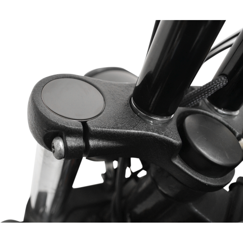 LA-7504-49B LA-CHOPPERS CAPS FRK FLSH MNT 49MM BK CAPS FRK FLSH MNT 49MM BK FORK TUBES & PARTS 