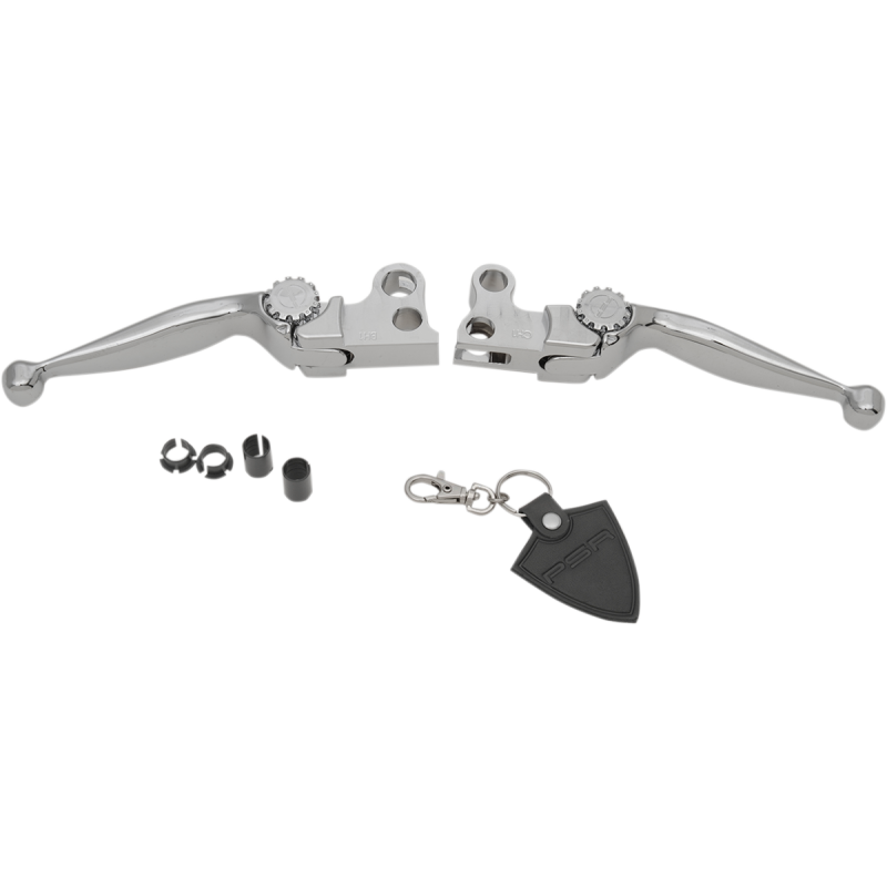 12-00602-20 POWERSTANDS-RACING 08-13 FLHT Jouney Lever SET CHR 08-13 FLHT Jouney Lever SET CHR BRAKE & CLUTCH CUSTOM CONTROL SETS 