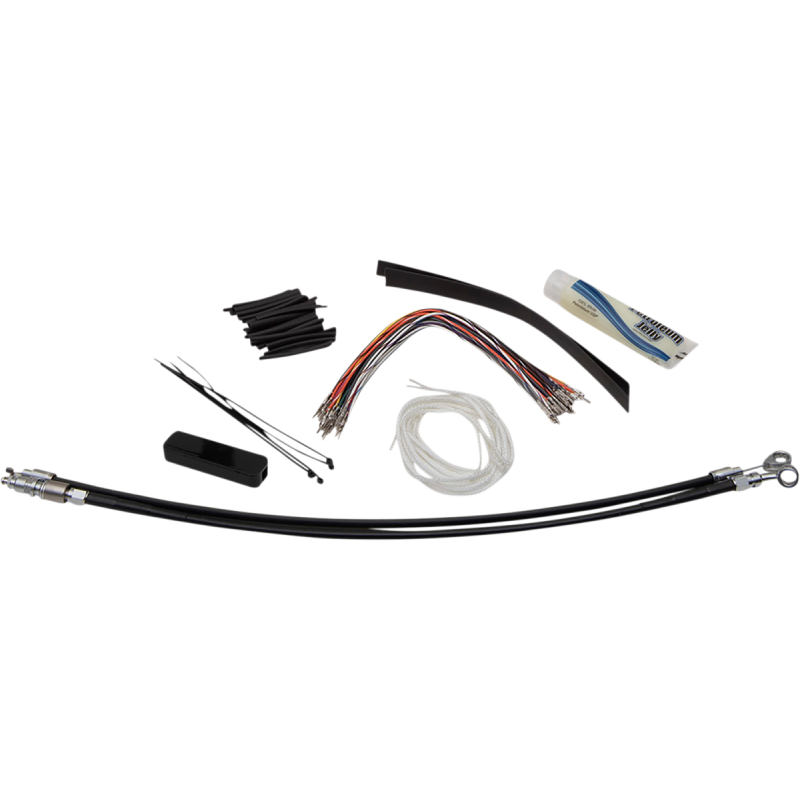 109114-B FAT-BAGGERS-INC INSTALL KT 14"BLK CL-CBL INSTALL KT 14"BLK CL-CBL CLUTCH & BRAKE CABLE/HOSE KTS 