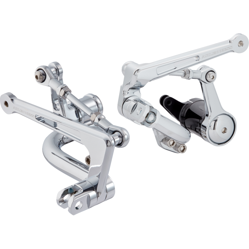 420-142 ARLEN-NESS MID CONTROLS TOURING CHROME MID CONTROLS TOURING CHROME REARSETS-MOTORCYCLE 