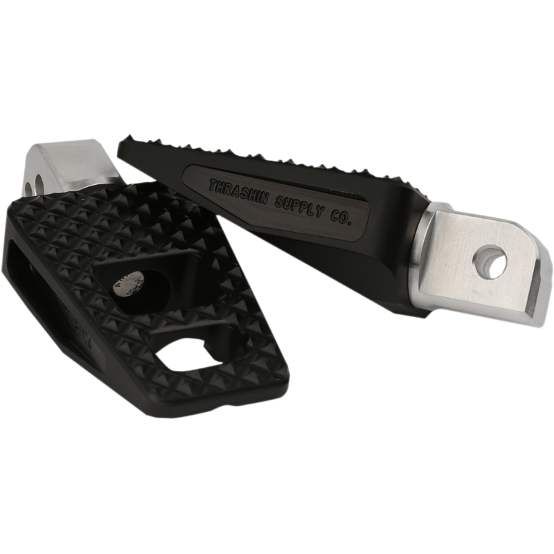 TSC-2027-1 THRASHIN-SUPPLY-CO. FOOTPEGS RR 18-19 ST BLK FOOTPEGS RR 18-19 ST BLK FOOTPEGS & PARTS 