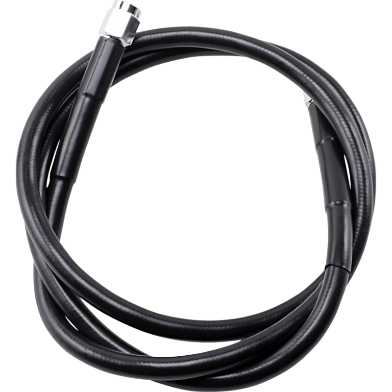 842-BLK DRAG-SPECIALTIES BLACK S/S BRAKE LINE 42" BLACK S/S BRAKE LINE 42" BRAKE LINES-HOSES-STAINLESS STEEL 
