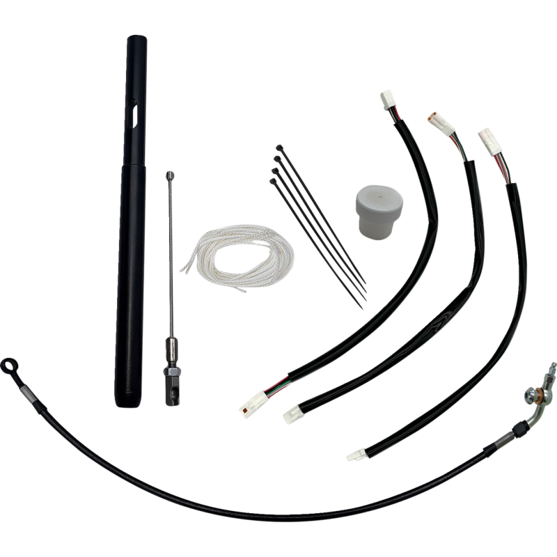 139916-B FAT-BAGGERS-INC Handlebar Extensions - +6" - Black Handlebar Extensions - +6" - Black CLUTCH & BRAKE CABLE/HOSE KTS 
