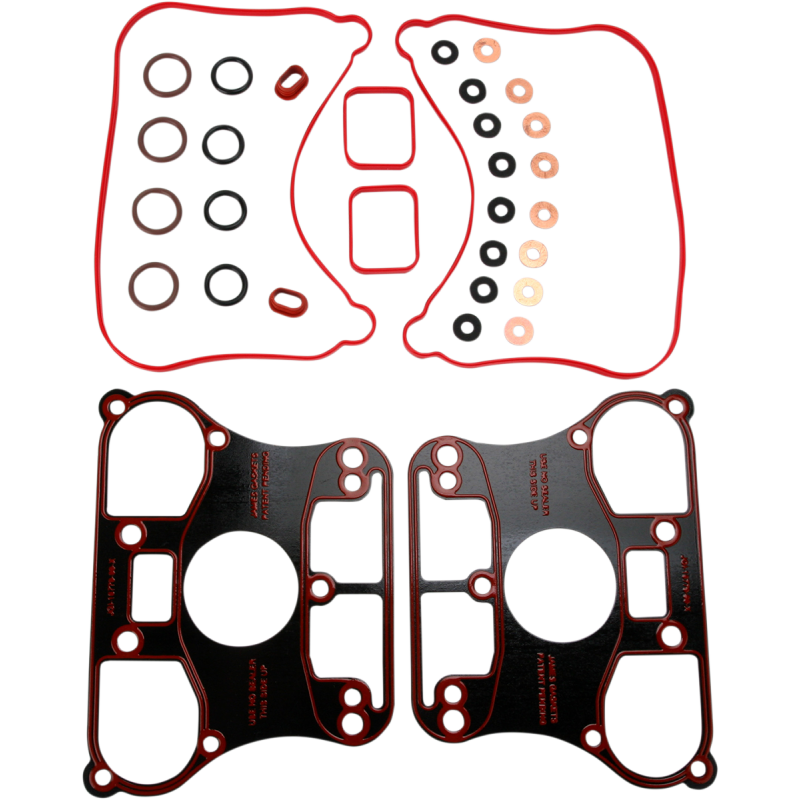 JGI-17030-07-X JAMES-GASKET 07-12 XL ROCKER CVR W/METAL R/BASE (KIT) 07-12 XL ROCKER CVR W/METAL R/BASE (KIT) GASKETS & KITS 