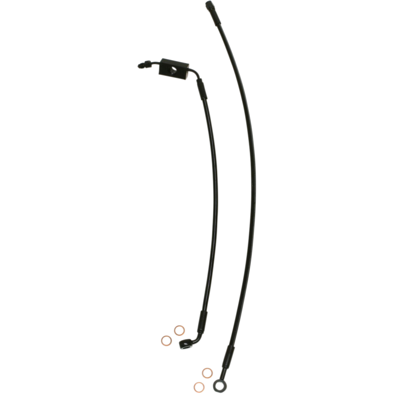 SBB1326-31 MAGNUM Brake Line Kit - XR - Black Brake Line Kit - XR - Black BRAKE LINES-HOSES-STAINLESS STEEL 
